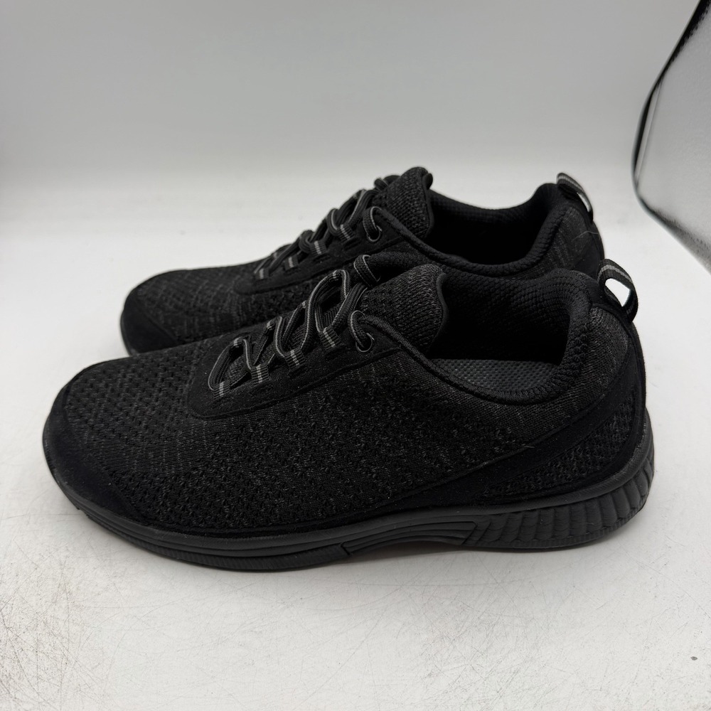 Orthofeet Coral Sneakers Womens Sz 8.5 2E EXTRA WIDE Black Orthopedic Shoes 977 - Picture 5 of 10